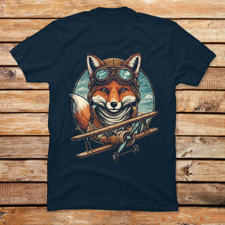 Steampunk Aviator Fox
