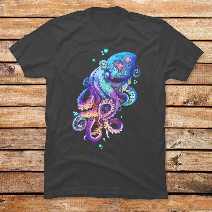 Octopus And Color-