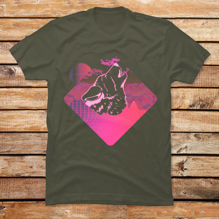 Wolf Vaporwave
