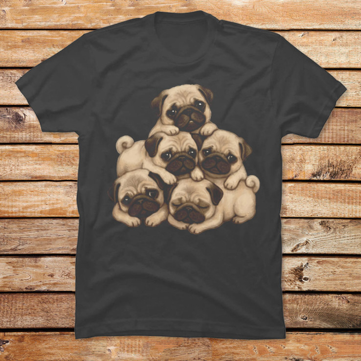 Pugs Piled