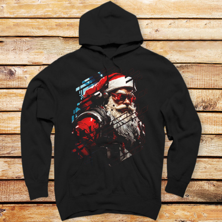 Cyberpunk Santa
