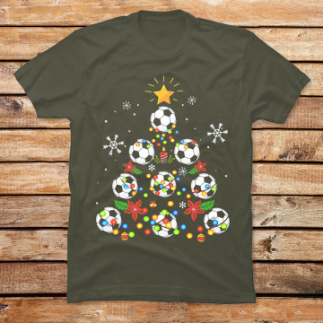 Christmas Tree Soccer Ball