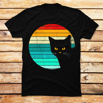 Kitten Tee Retro Style