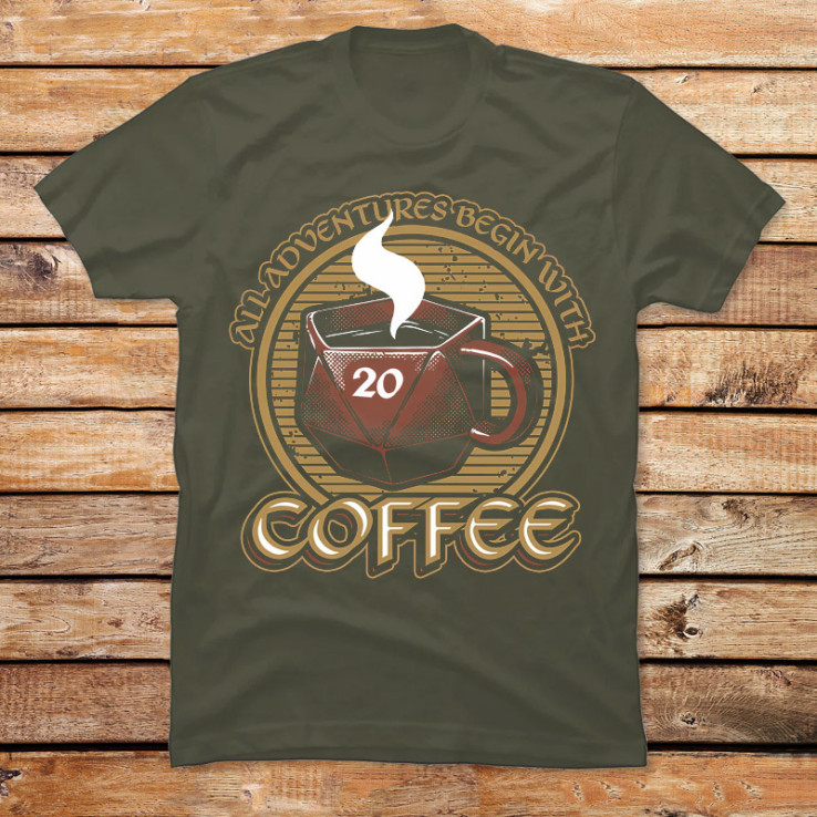 All adventures begin with coffee