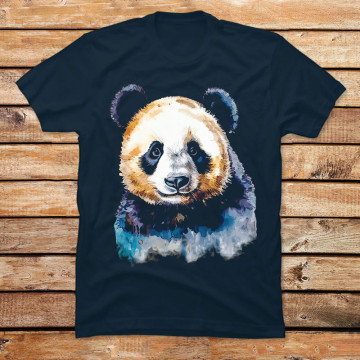 Giant Panda Aesthetic Watercolor