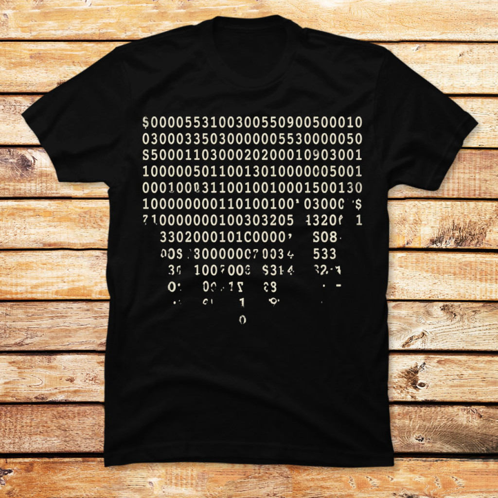 Тениска Binary Code - Pop Култура