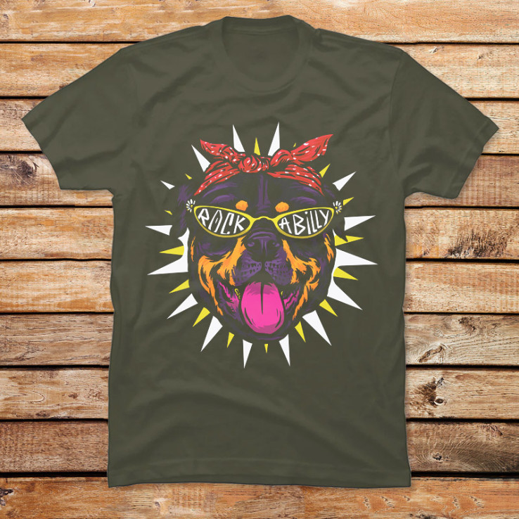Rockabilly Rottweiler