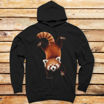 Handstand Red Panda