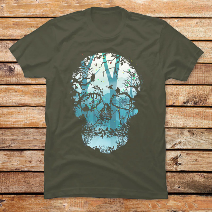 Dark Forest Skull