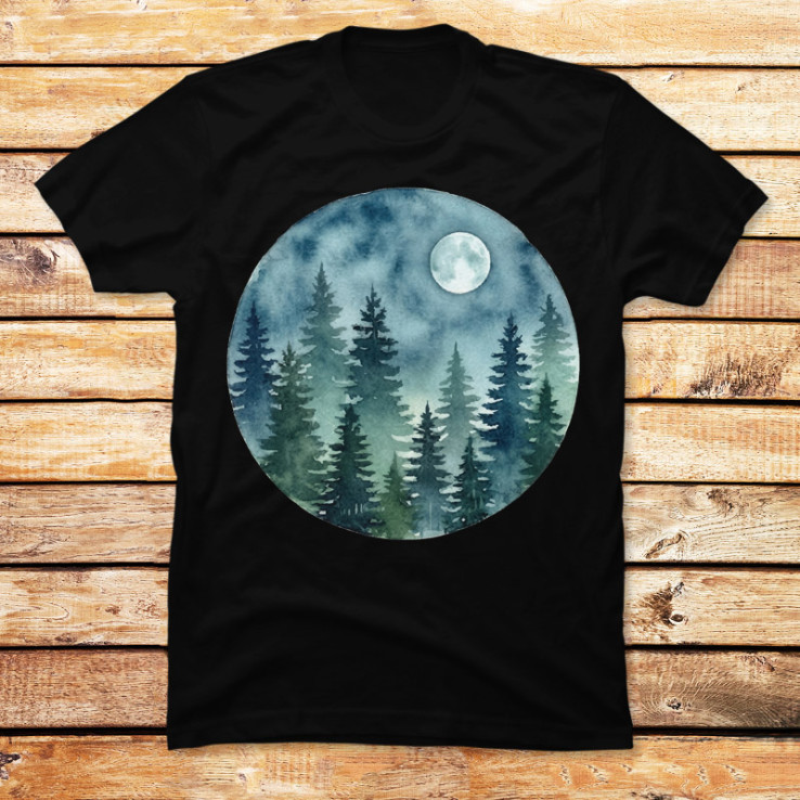 Moonlit Pines