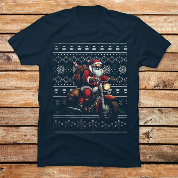 Santa Claus is also a Biker