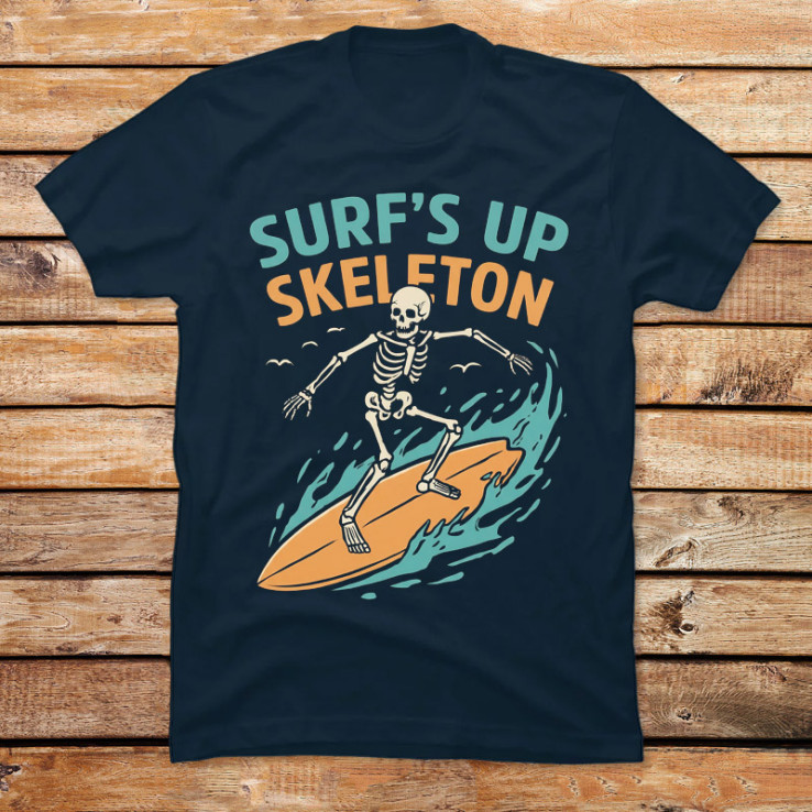 Surf's Up Skeleton
