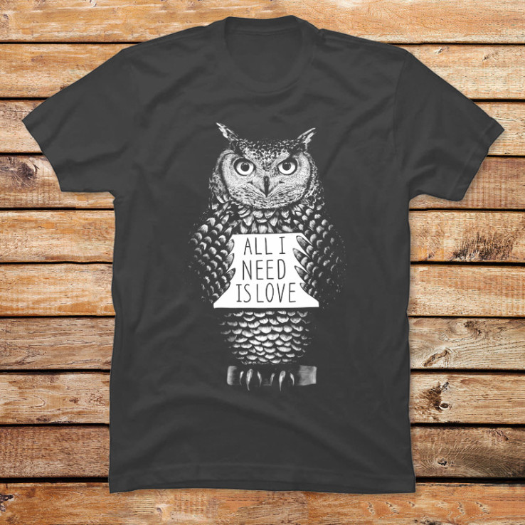 Owl with love