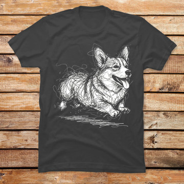 Napping Corgi