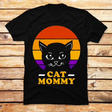 Cat Mommy Sunset