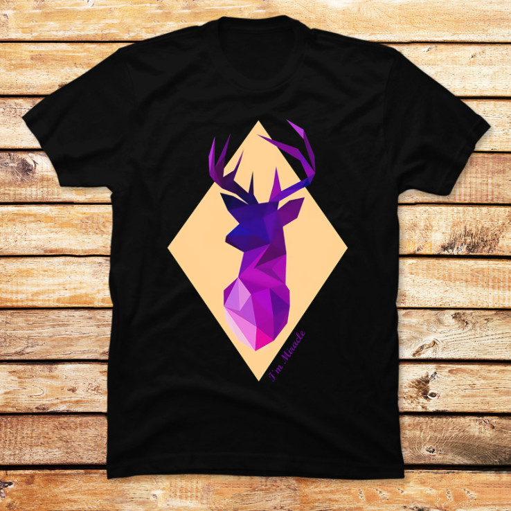 Christmas Deer Art