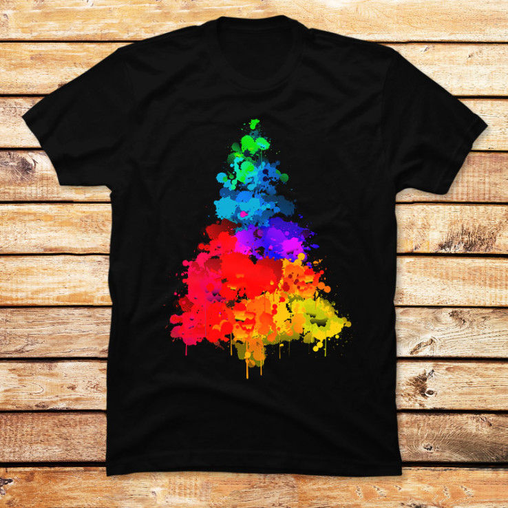 Colorful Christmas Tree