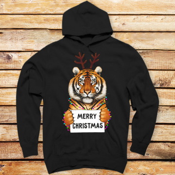 Tiger in Christmas