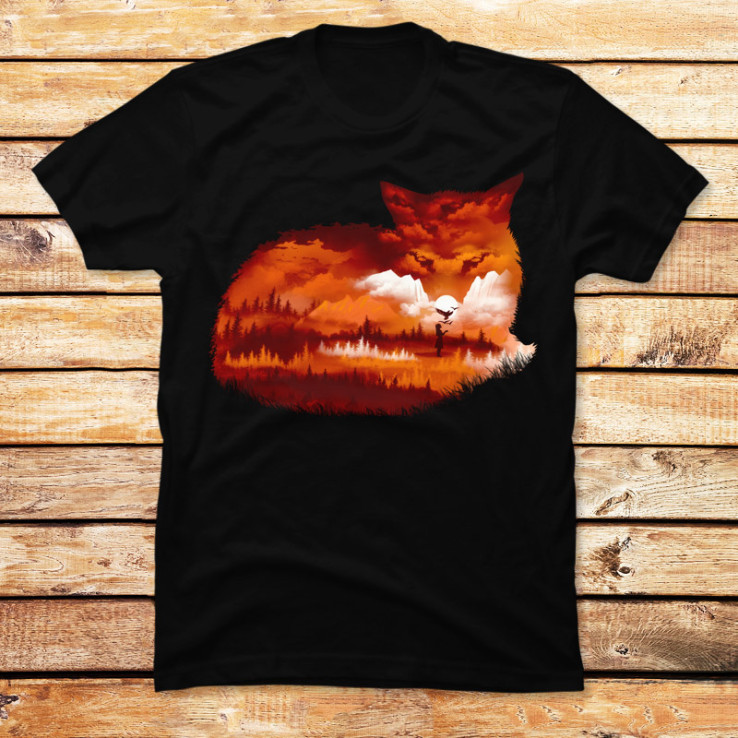 The Girl in the Red Forest