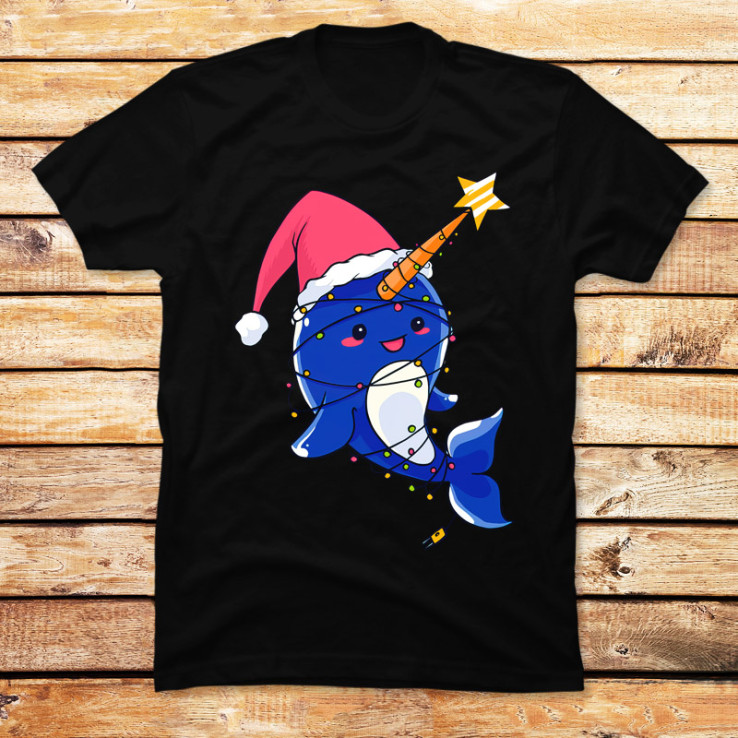 Christmas Narwhale