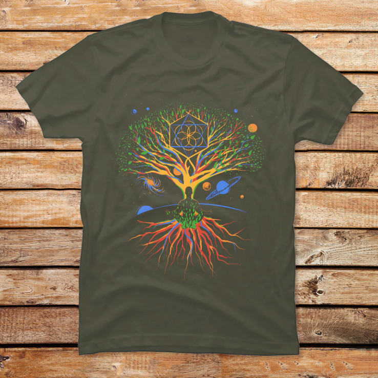 Sacred Geometry Meditating