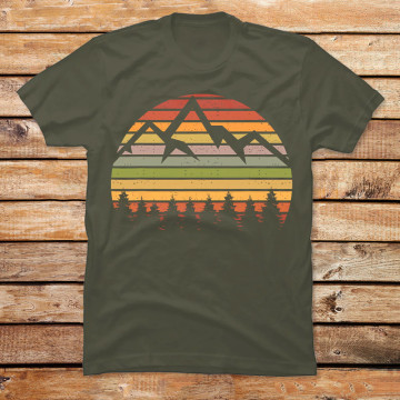 Vintage Rock Climbing Mountain