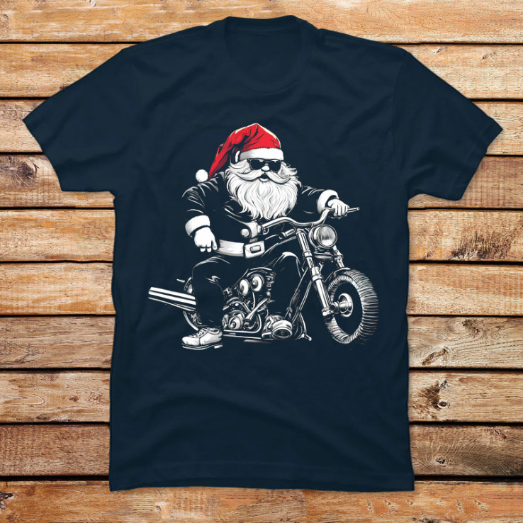 Santa Motor Rider