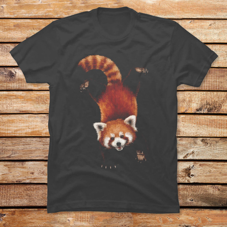 Handstand Red Panda