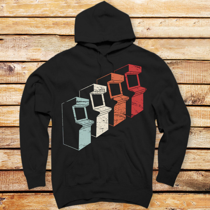 Vintage 80s Arcade Machines