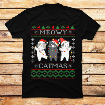 Christmas Cat Matching Family