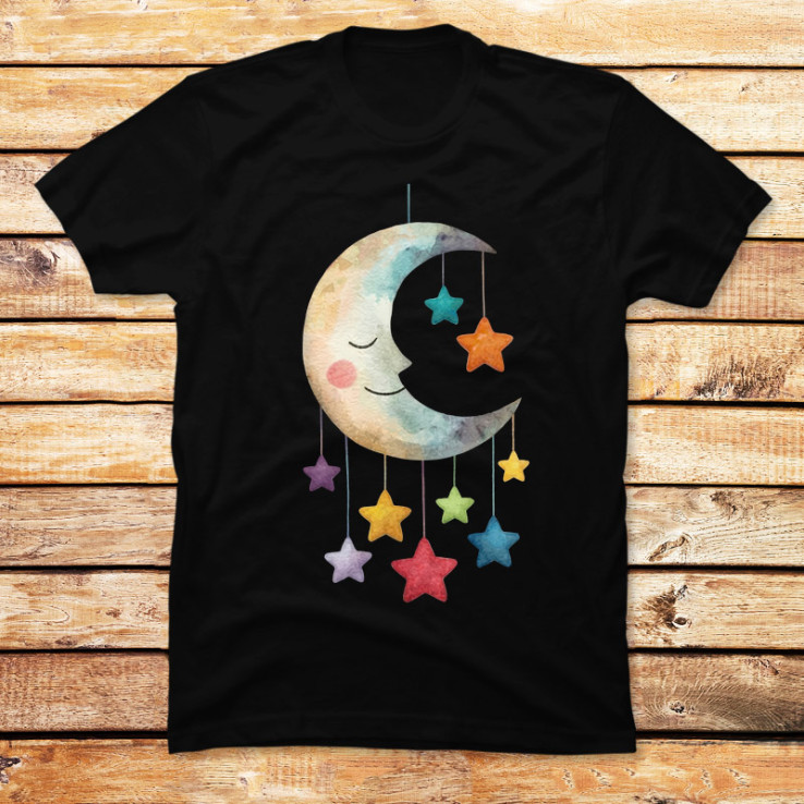 Moon and Stars Mobile