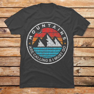Vintage Mountains Are Calling
