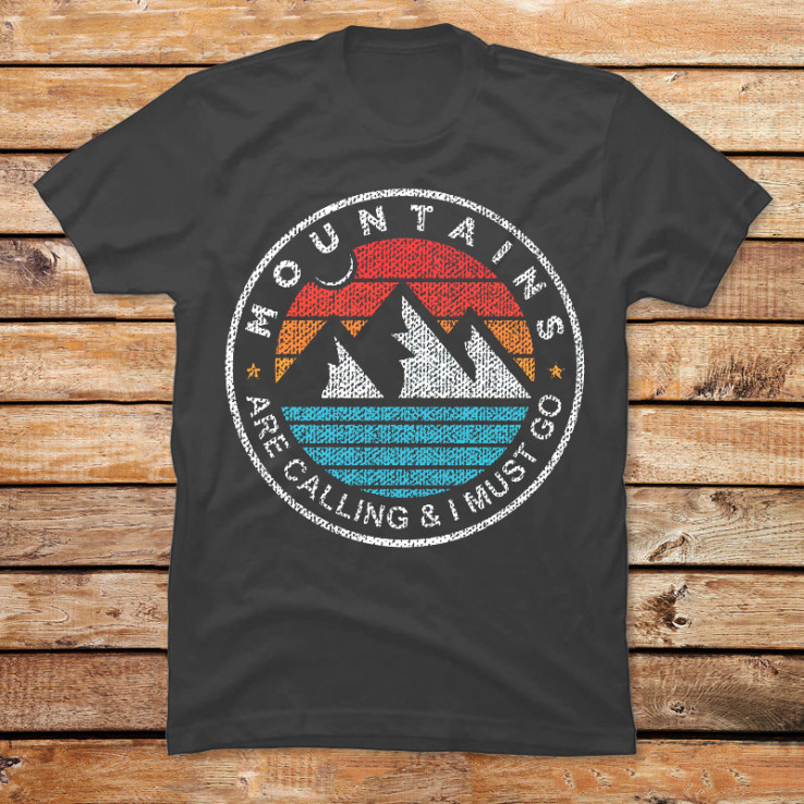 Vintage Mountains Are Calling