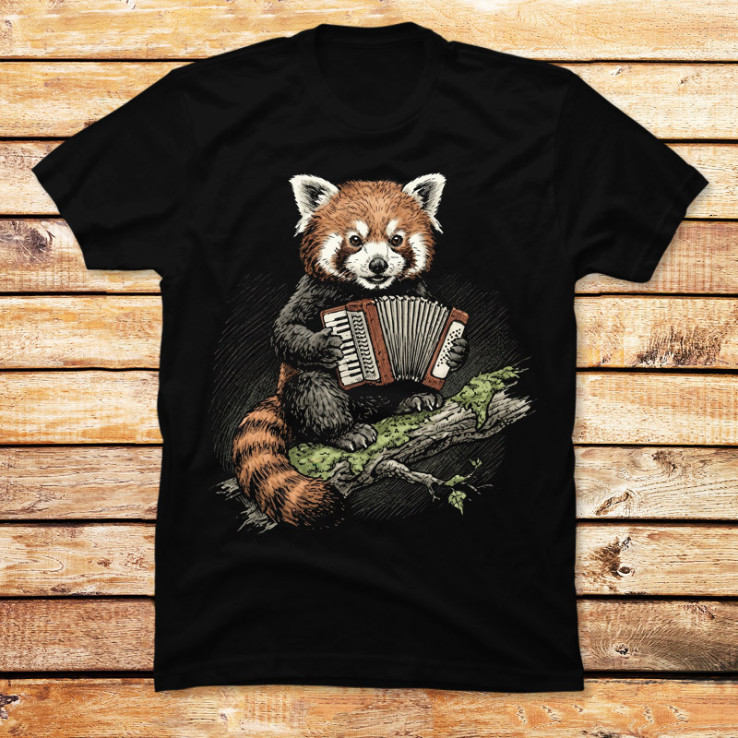 Accordion Red Panda