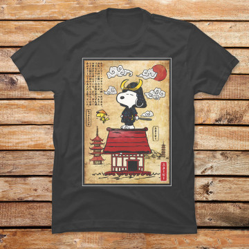 Beagle Samurai In Japan